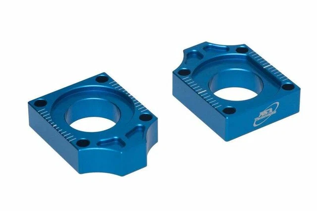 Blocchi Tendicatena Asse Posteriore In Alluminio CNC Per Yamaha TMAX 530 (2012-2015) E Altri Modelli - Coppia Moto - 6