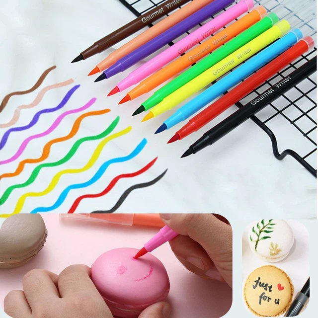 DIY Decorating Draw Tool Drawing Pigment Pen Cake Brush Food Coloring