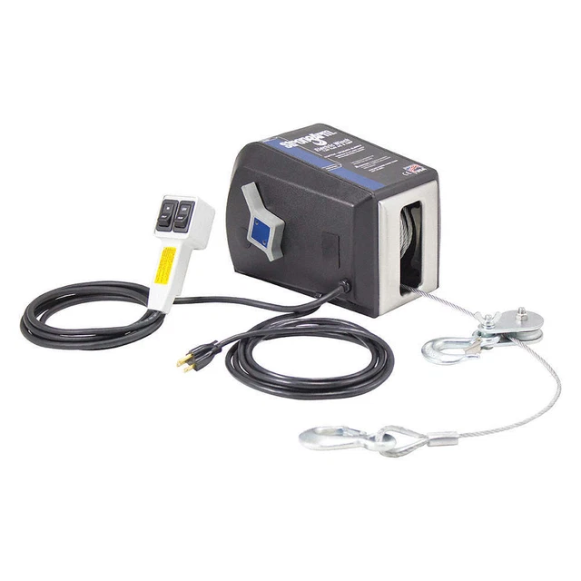 STRONGARM SA12015AC Electric Winch,1HP,120VAC