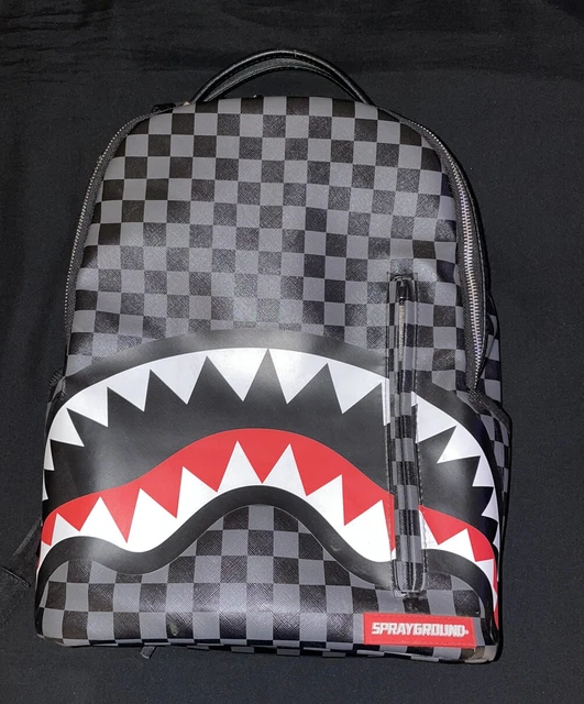 SPRAYGROUND BACKPACK SHARKS In Paris Brown LV SLEEKS 16x5x11