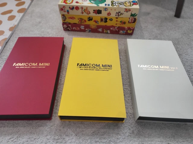 COFFRET Family Computer nes nintendo mini anniversary gba game boy advance 5