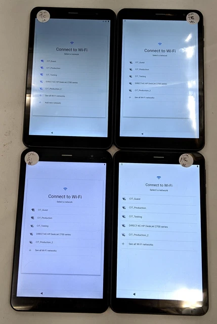 Assorted SKY Devices Tablets Unknown Fair Condition Check IMEI GL Lot of 4