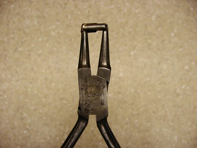 Vntg Kraeuter USA 1611-6 Modified Needle Nose Pliers,Specialty Application,L@@K! 4