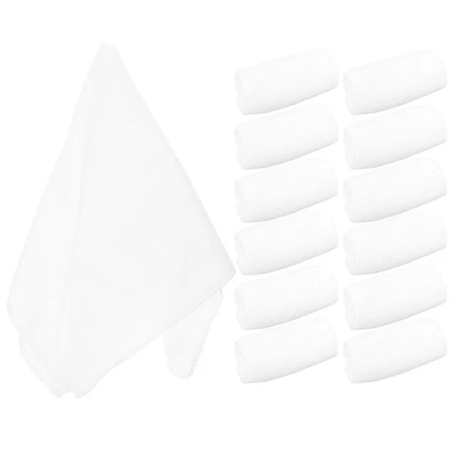 20 Pcs Disposable Cleaning Towel White Square Scarf Grill Outdoor