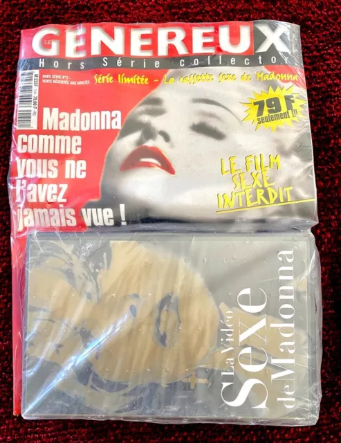 "Video Promocional De Sexo Madonna Sellado Generux Revista Francesa ""Como Has Visto Nieve"