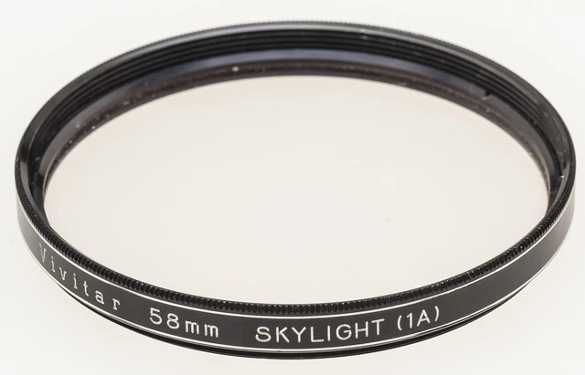 Filtre Skylight 1A 58mm - Générique - État Neuf