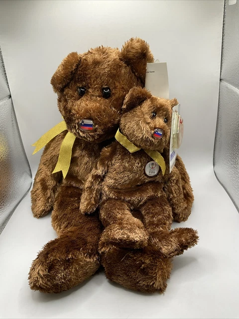 TY BEANIE BABY Champion 2002 FIFA World Cup Slovenia Buddy & Bear 
