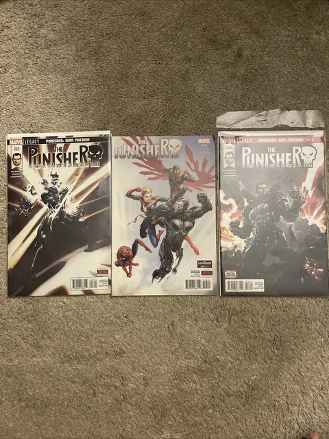 The Punisher Comic Lot Incl Punisher War Machine