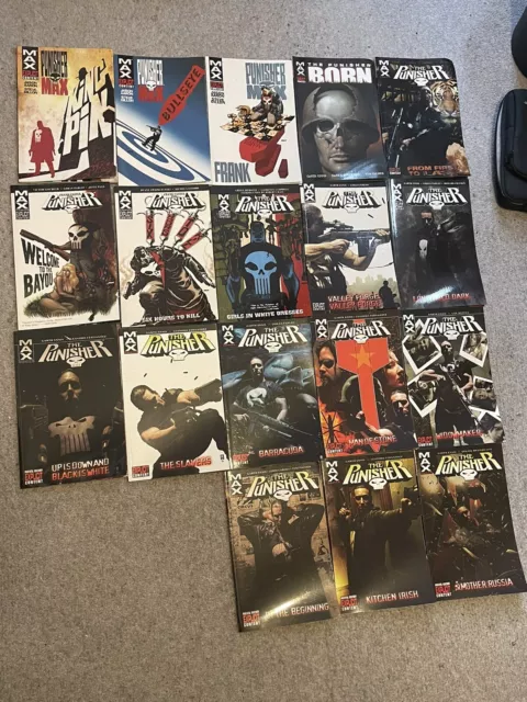 Punisher Max Comics Bumper Collection - 17 Graphic Novels