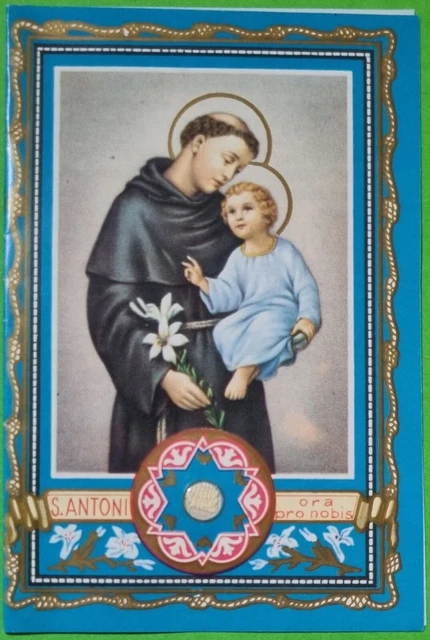Sant'Antonio - in German - Reliquia - Relic - Reliquie - Relique - (A4 -18)