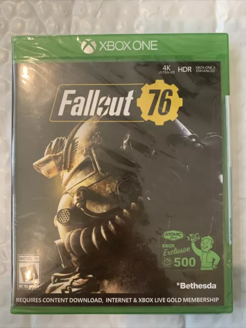 TITAN QUEST AND FALLOUT 76 MICROSOFT XBOX BRAND NEW SEALED 2 DISC