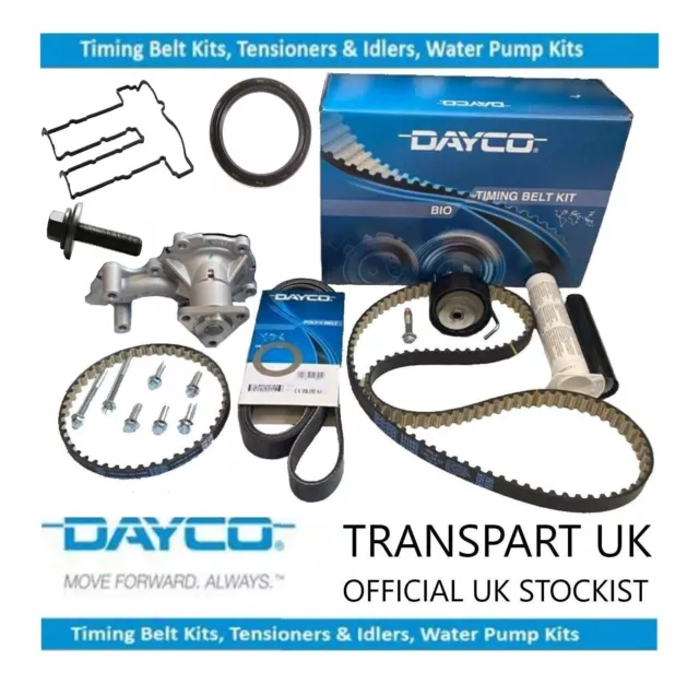 *FORD 1.0 ECOBOOST TIMING BELT KIT 18.1mm OIL PUMP BELT BIO WET BELT WATER PUMP