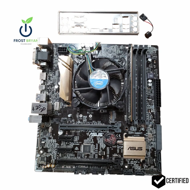i7 6700k H170M-PLUS セット Intel Core i7-6700 & MMXpentium CPU セット - メルカリ