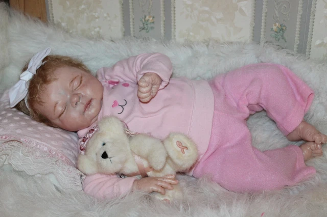 Reborn Doll Libby, by Cindy Musgrove, reborn by artist Linda Wiseman
