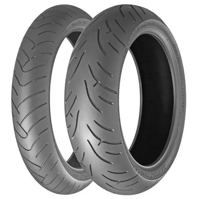 Par Neumáticos Bridgestone Battlax BT023 120 70 R18 160 60 R17 Moto Yamaha TDM