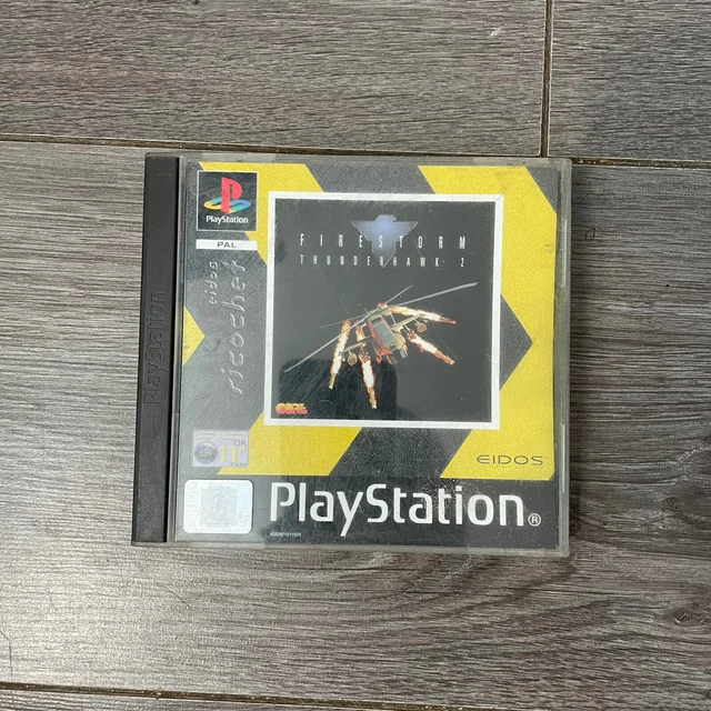 Play Station 1 - Firestorm: Thunderhawk 2 - Core - 1996