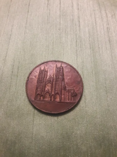 The Cathedral Church Of St. John The Divine Coin Medal Token New York Pre-Owned!