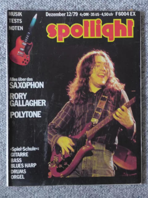 Spotlight 12/1979 (Rory Gallagher, Bitch)