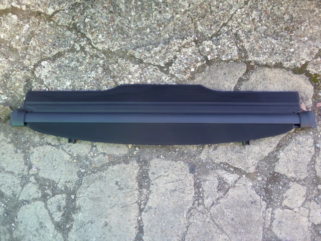 Genuine Skoda Karoq Parcel Shelf Boot Cover (2017-2025) – Black With Clips – 57A887789C