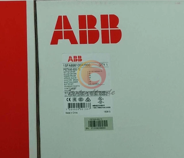 1PCS ABB PSTX45-600-70 1SFA898105R7000 Weich Starter
