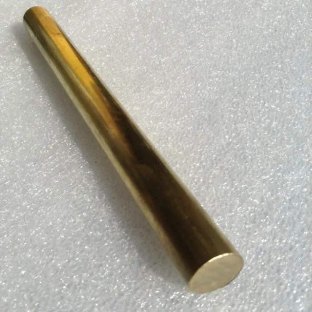 Brass SOLID Round Bar Rod Sizes 12.7mm, 11.11mm, 9.53mm x 300MM Rivets Pins C385