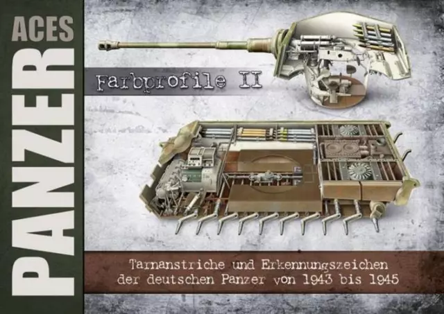 Panzer Aces Farbprofile Teil 2 Taschenbuch Deutsch 2018 Zeughausverlag GmbH