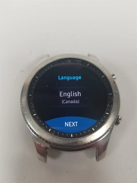 Samsung GEAR S3 CLASSIC 46MM SILVER SM-R770 (BLUETOOTH) DISCOUNTED!!! CW8459