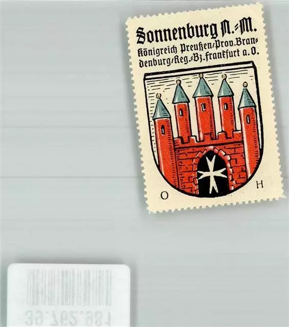 39762981 - Sonnenburg Wappen Sonnenburg / Slonsk (Stadt)