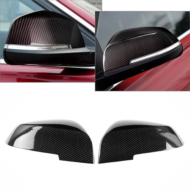 Calotte Specchietti Retrovisori Per BMW F20 F30 F32 - Nero Brillante, ABS, Set 2 Pezzi - Foto 6