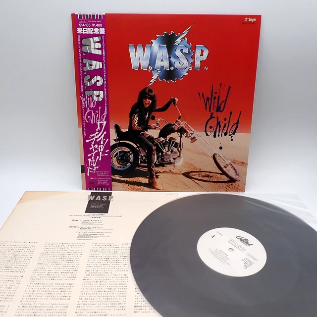 12” W.a.s.p. Wild Child S14135 CAPITOL /00250 W.A.S.P. – Wild Child – Vinyl (7