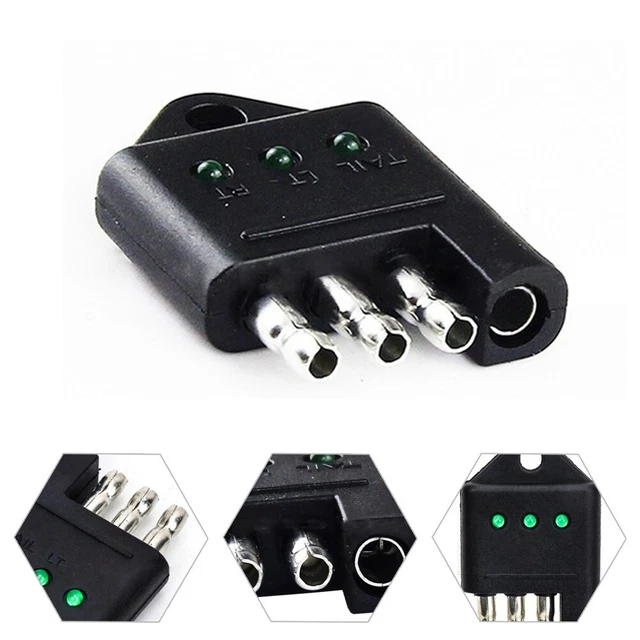 Tester filo piatto durevole per auto 4 vie tester cablaggio problemi coda segnale di svolta