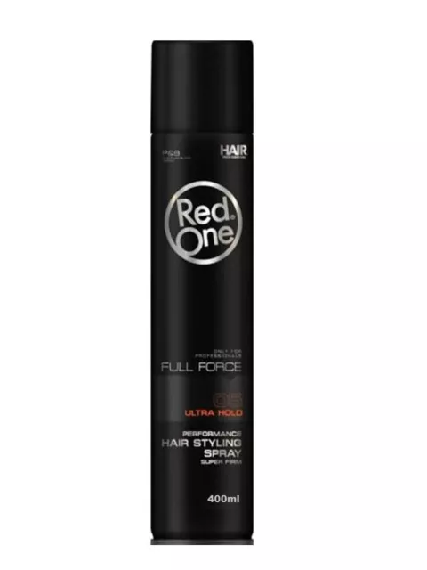 RedOne Hair Spray Ultra Hold 05 Full Force 3 x 400ml Haarspray
