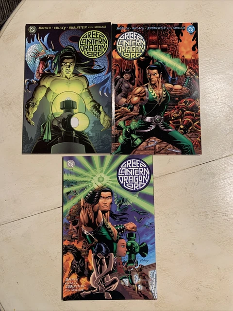 Green Lantern: Dragon Lord #1-3 Complete Set*(2001, Dc)*Paul Gulacy Vf/Nm
