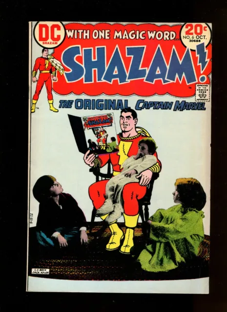 Shazam #6 - Written By Denny O'Neil! (6.5) 1973
