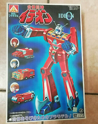 G4-GI PLASTIC KIT PRECOLORED 1981 VINTAGE AOSHIMA IDEON AOSHIMA ST Gattai Kyoshi No 