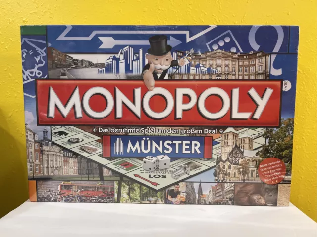 Monopoly German Münster Edition Board Game Brand New *FREE SHIPPING *
