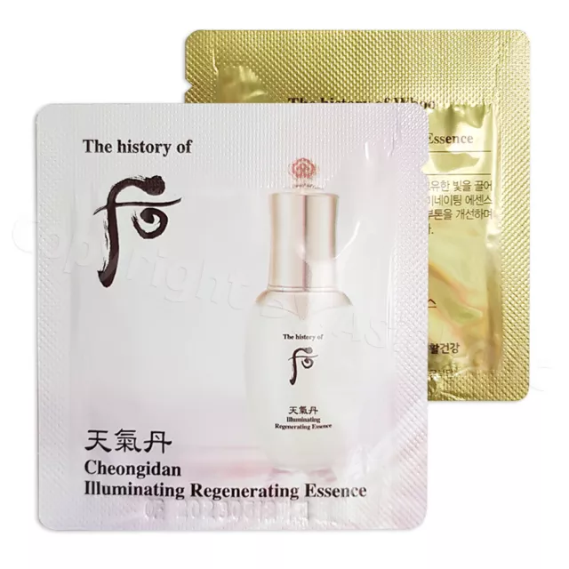 The history of Whoo Illuminating Regenerating Essence 1ml (10pcs ~ 140pcs) New