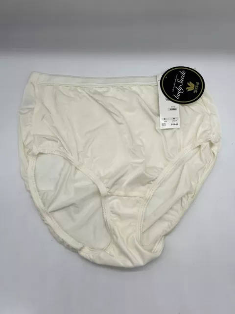 VTG NEW WACOAL BODY SUEDE 89360 HI-CUT BRIEFS NOS PANTIES 8 XL Ivory Nordstrom