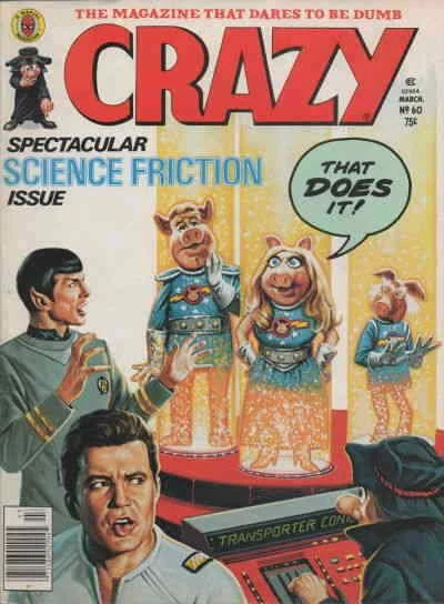 Crazy (Magazine) #60 GD; Marvel | low grade - Star Trek Muppets - we combine shi