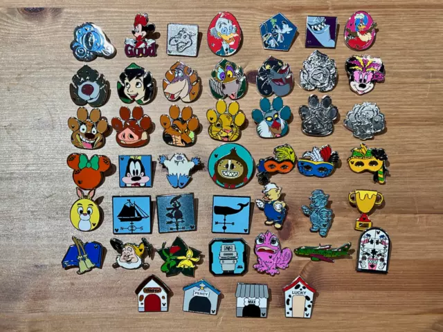 Hidden Mickey / Cast Hidden Disney Pins - Pick What You Want