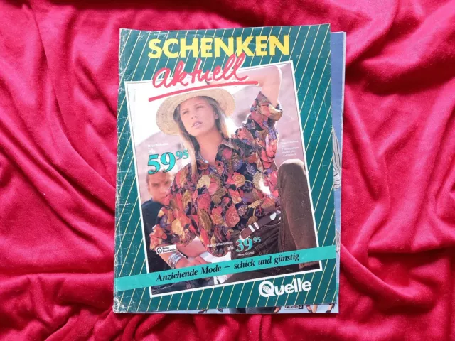 Quelle "Schenken aktuell" Herbst Winter 1989 / 1990 - Katalog Heft #H379