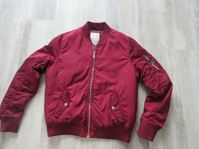 Bomber bordeaux femme sale