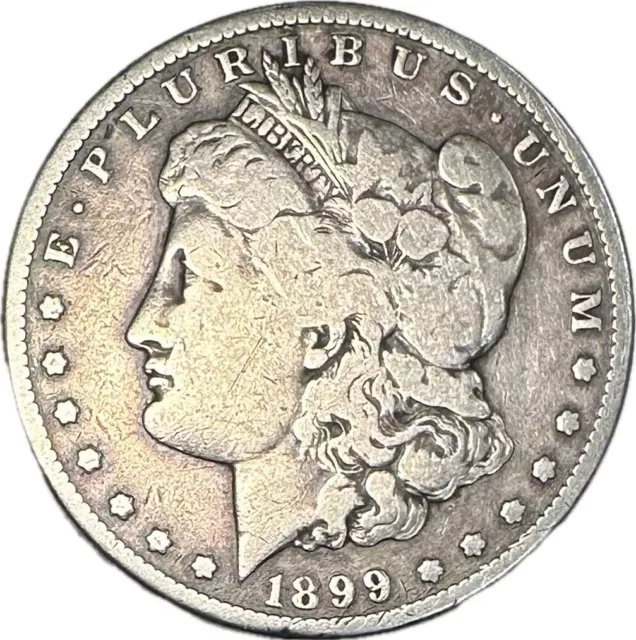 1899 S San Francisco Morgan $1 Silver Dollar Coin