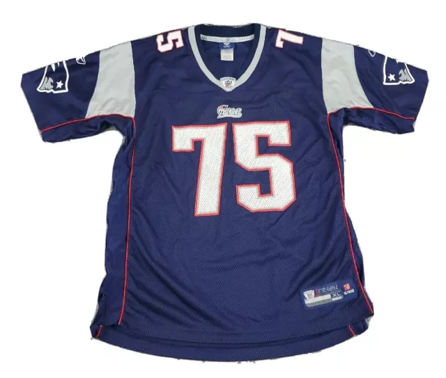 Reebok Vince Wilfork New England Patriots Jersey Men Extra Large On Field Adult