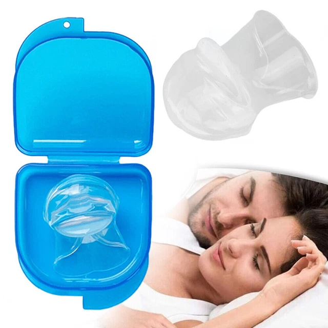 STOP SNORE STOPPER Anti Snoring Device Tool Tongue Mouth Guard Sleep