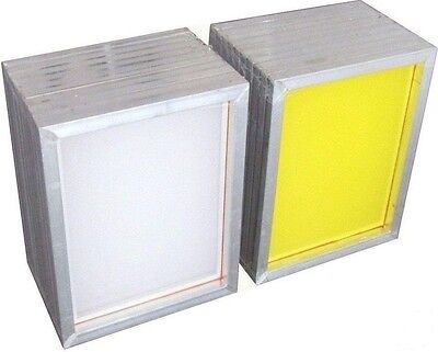 10 Paquete De Aluminio pantallas Impresión de la pantalla 25*35 cm marco - 160 Blanco Malla