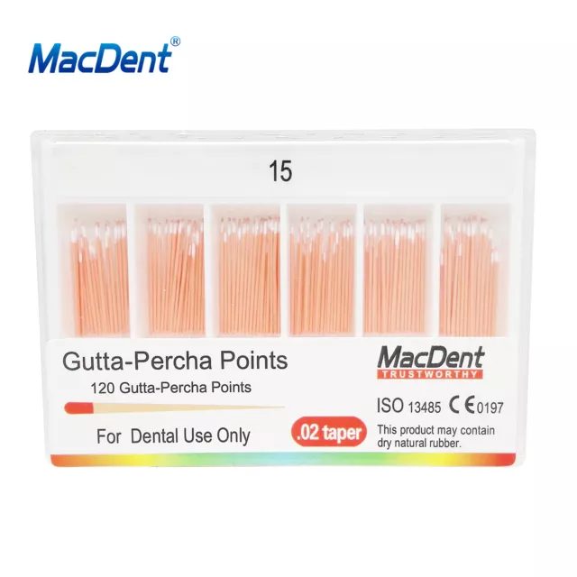 Dental Endo Gutta Percha Points Endodontic Root Canal Taper 0.02/0.04/0.06 TSP