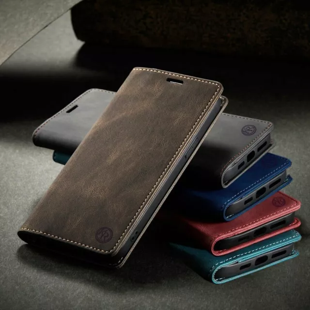 Handy Hülle für Xiaomi Oppo Realme Magnet Schutz Tasche Case Cover Etui Wallet