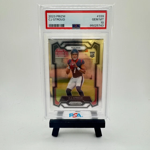 Carte Panini Prizm 2023 CJ Stroud RC Rookie – PSA 10 #339, Football US