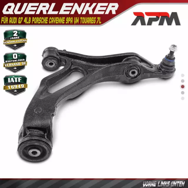 Querlenker Vorne Links Unten für Audi Q7 4LB Porsche Cayenne 9PA VW Touareg 7L